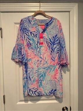 Lilly Pulitzer Elenora silk dress size M